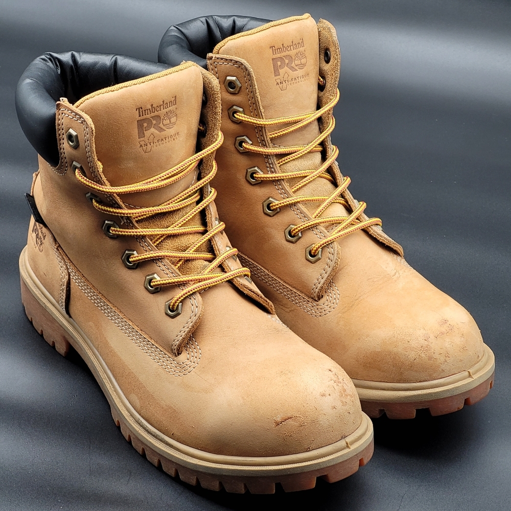 Timberland PRO Women's Steel Toe Waterproof Work Boots Size 9, Used